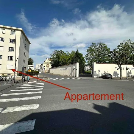 Au Coeur Du Quartier Taittinger Apartman Reims